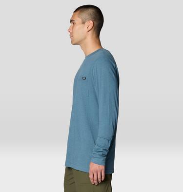 Men's On Edge Long Sleeve, Color: Adriatic Blue, image 11