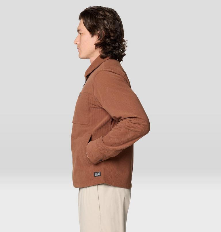 Men's Send'r Long Sleeve Shirt, Color: Cocoa Brown, image 3
