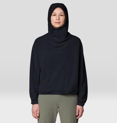 Women's Summit Grid Big Grid Hoody, Color: Black, image 8