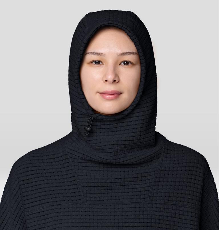 Women's Summit Grid Big Grid Hoody, Color: Black, image 5