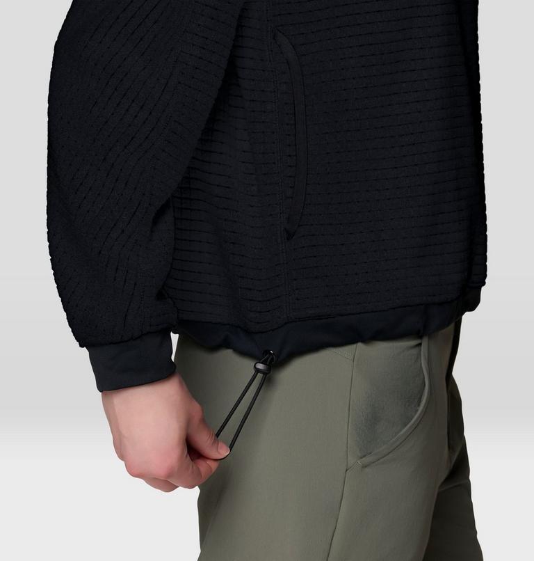 Women's Summit Grid Big Grid Hoody, Color: Black, image 7