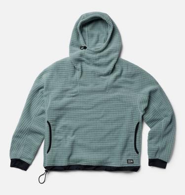 Women's Summit Grid Big Grid Hoody, Color: Blue Sage, image 2