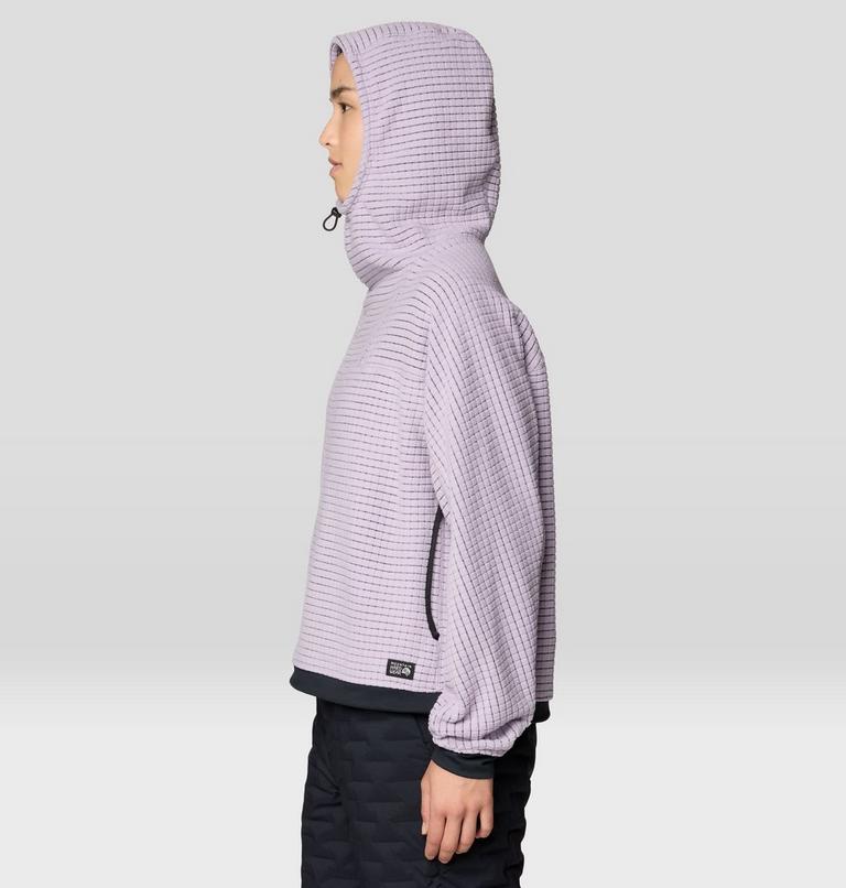 Women's Summit Grid Big Grid Hoody, Color: Atmospheric, image 4