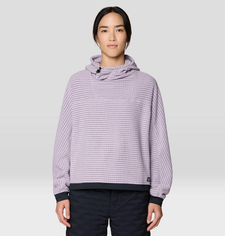 Women's Summit Grid Big Grid Hoody, Color: Atmospheric, image 5