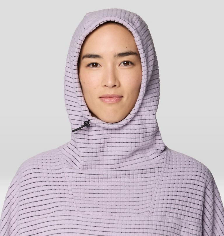Women's Summit Grid Big Grid Hoody, Color: Atmospheric, image 6