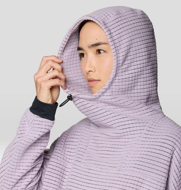 Women's Summit Grid Big Grid Hoody, Color: Atmospheric, image 7