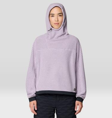 Women's Summit Grid Big Grid Hoody, Color: Atmospheric, image 7