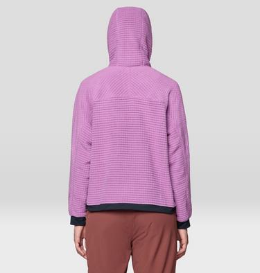 Women's Summit Grid Big Grid Hoody, Color: Lilac Glow, image 7