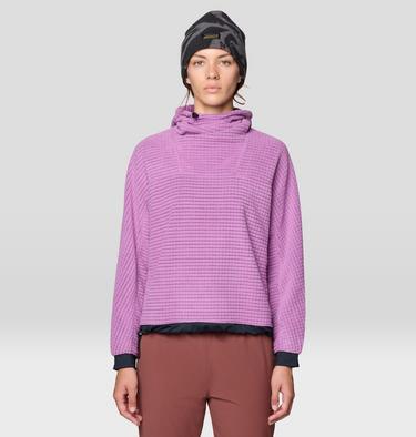 Women's Summit Grid Big Grid Hoody, Color: Lilac Glow, image 5