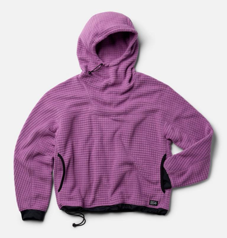Women's Summit Grid Big Grid Hoody, Color: Lilac Glow, image 2