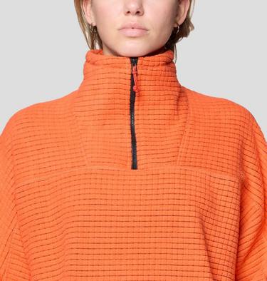 Women's Summit Grid Big Grid Half Zip, Color: Aspect, image 12