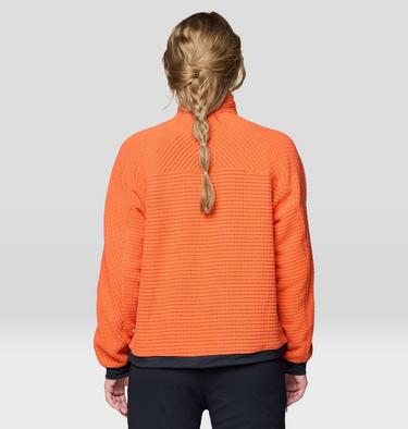 Women's Summit Grid Big Grid Half Zip, Color: Aspect, image 6