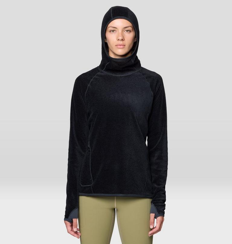 Women's AirMesh Long Sleeve Hoody, Color: Dark Storm, image 7