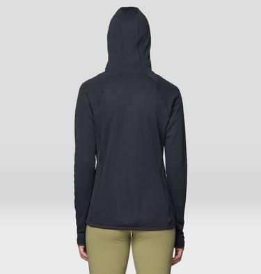 Women's AirMesh Long Sleeve Hoody, Color: Dark Storm, image 6