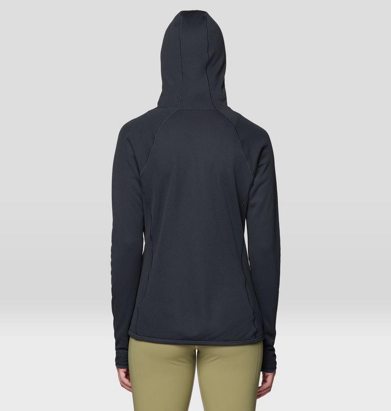 Women's AirMesh Long Sleeve Hoody, Color: Dark Storm, image 2