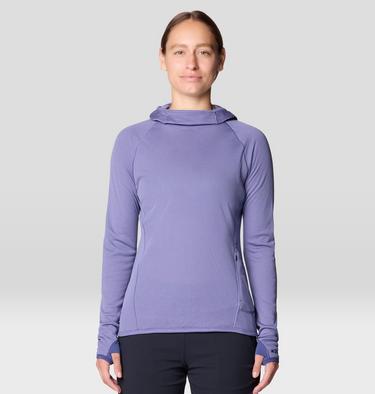 Women's AirMesh Long Sleeve Hoody, Color: Avid, image 16