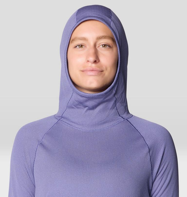 Women's AirMesh Long Sleeve Hoody, Color: Avid, image 5