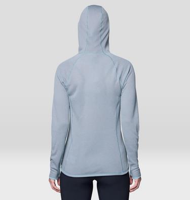 Women's AirMesh Long Sleeve Hoody, Color: Ice Shadow, image 4