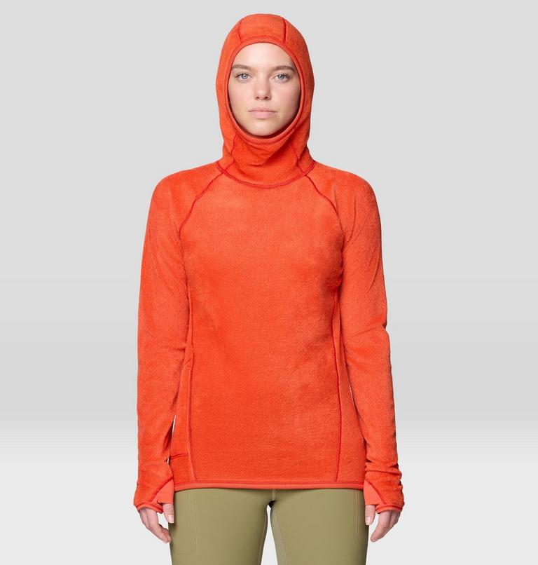 Women's AirMesh Long Sleeve Hoody, Color: Aspect, image 9