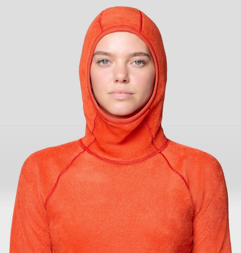 Women's AirMesh Long Sleeve Hoody, Color: Aspect, image 10