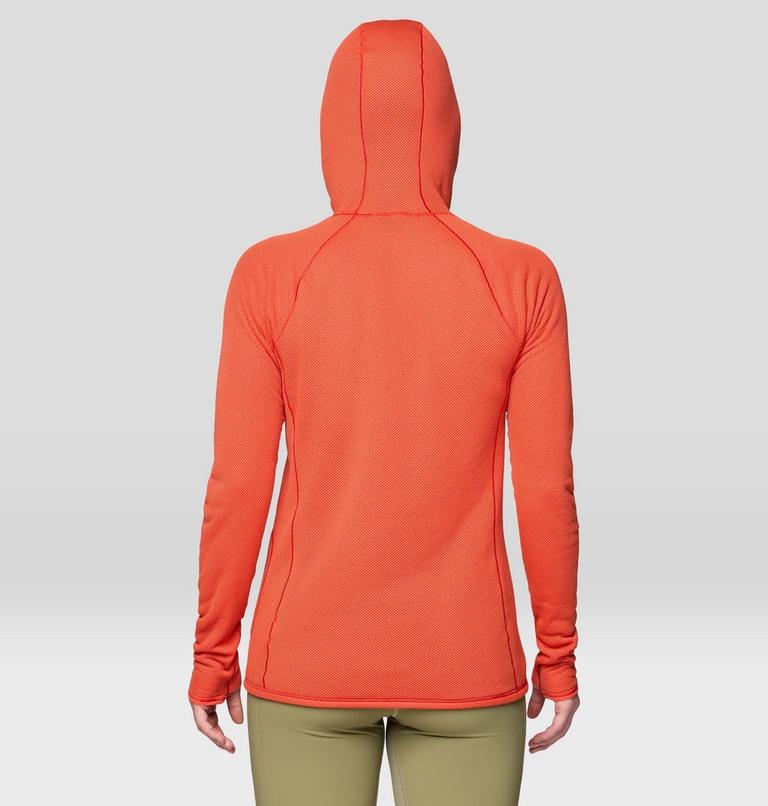 Women's AirMesh Long Sleeve Hoody, Color: Aspect, image 3