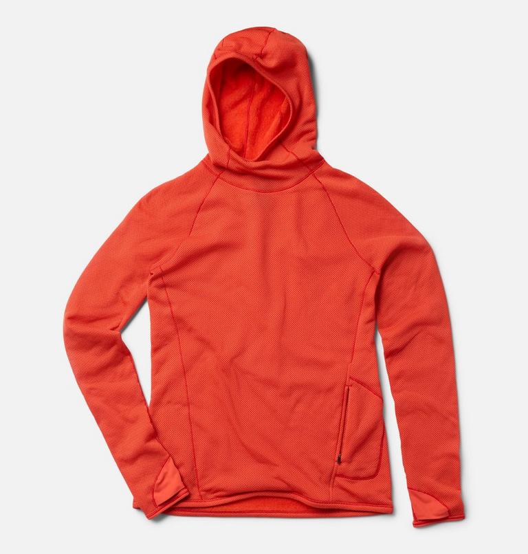 Women's AirMesh Long Sleeve Hoody, Color: Aspect, image 2