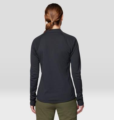 Women's AirMesh Long Sleeve, Color: Dark Storm, image 4