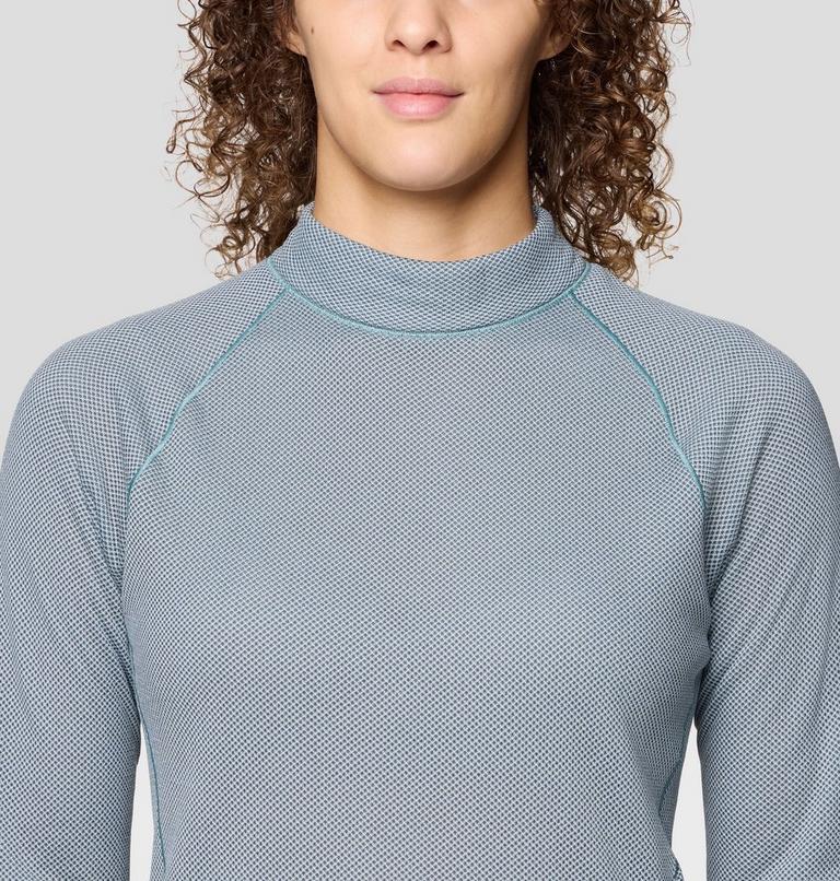 Women's AirMesh Long Sleeve, Color: Ice Shadow, image 5