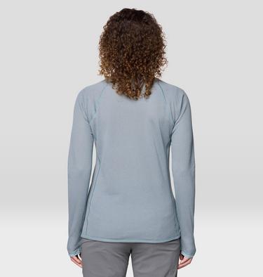 Women's AirMesh Long Sleeve, Color: Ice Shadow, image 11