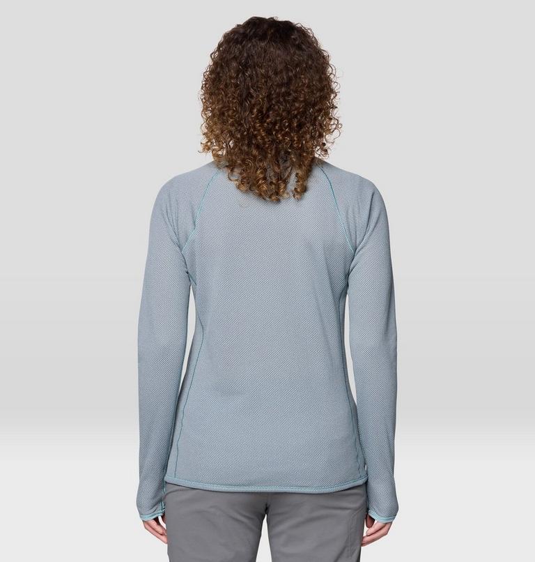 Women's AirMesh Long Sleeve, Color: Ice Shadow, image 3
