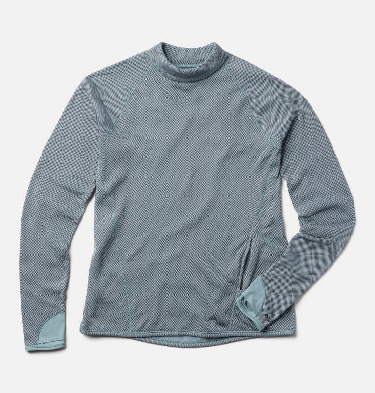 Women's AirMesh Long Sleeve, Color: Ice Shadow, image 2