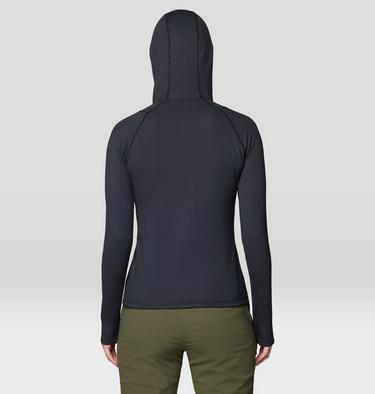 Women's Crater Lake Heavyweight Half Zip Hoody, Color: Black, image 16