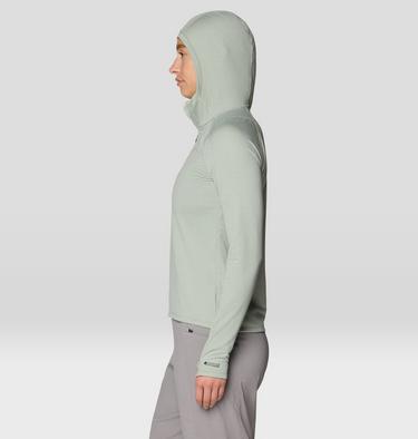Women's Crater Lake Heavyweight Half Zip Hoody, Color: Gamma Grey, Silt Grey, image 15