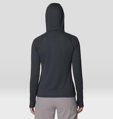 Women's Crater Lake Heavyweight Half Zip Hoody, Color: Black, Dark Storm, image 12