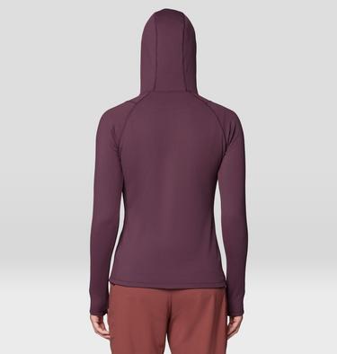 Women's Crater Lake Heavyweight Half Zip Hoody, Color: Blackberry, image 7