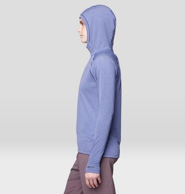 Women's Crater Lake Heavyweight Half Zip Hoody, Color: Lapis Dusk, Avid, image 12