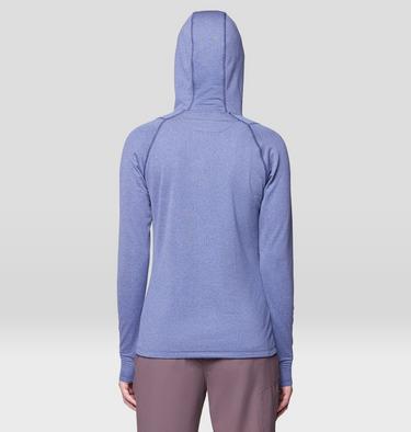 Women's Crater Lake Heavyweight Half Zip Hoody, Color: Lapis Dusk, Avid, image 11
