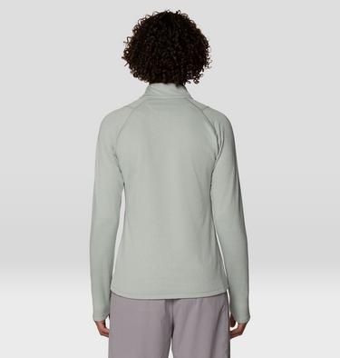 Women's Crater Lake Heavyweight Half Zip, Color: Gamma Grey, Silt Grey, image 6