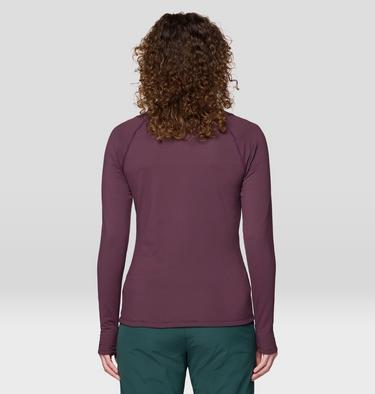 Women's Crater Lake Heavyweight Half Zip, Color: Blackberry, image 15