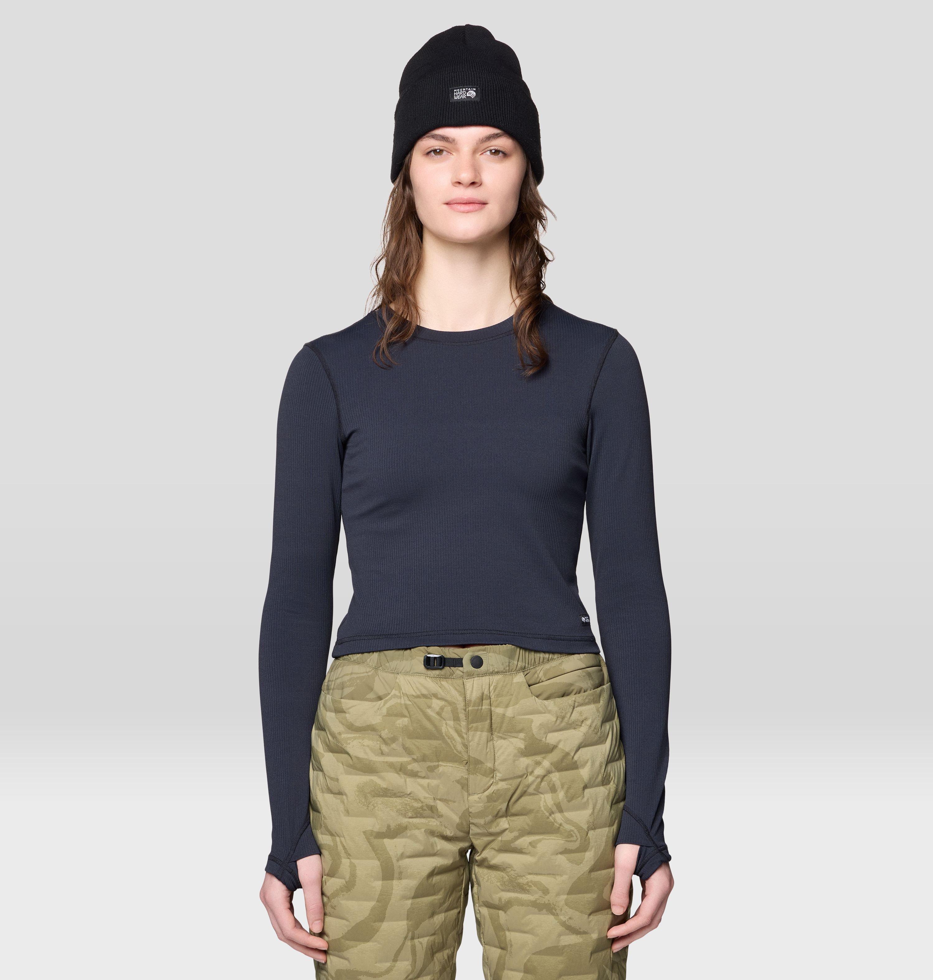 Mountain Hardwear Women's Peak Knit Long Sleeve - XL - Black