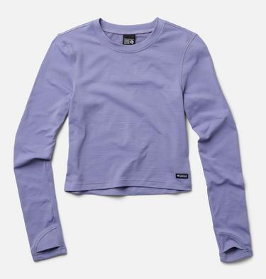 Women's Peak Knit Long Sleeve, Color: Avid, image 10