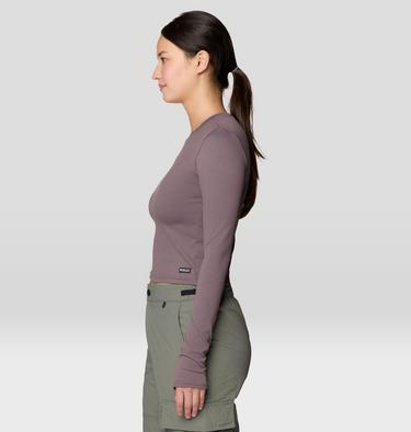 Women's Peak Knit Long Sleeve, Color: Purple Sage, image 7