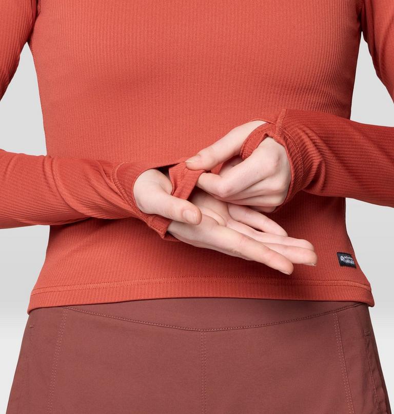 Peak Knit Long Sleeve | 844 | XL, Color: Mars Red, image 7