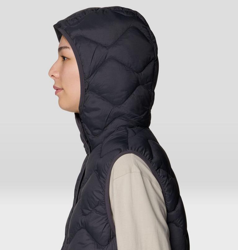 Women's Seek Out Snap Neck Vest, Color: Shark, image 5
