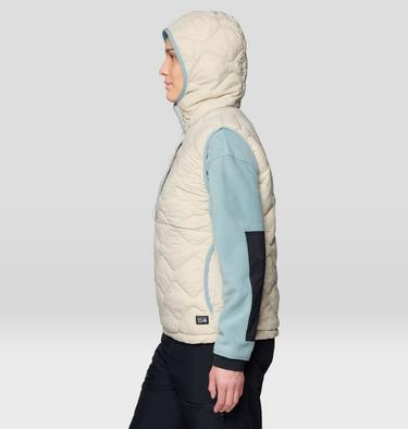 Women's Seek Out Snap Neck Vest, Color: Fossil, image 7