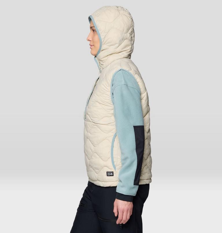 Women's Seek Out Snap Neck Vest, Color: Fossil, image 3