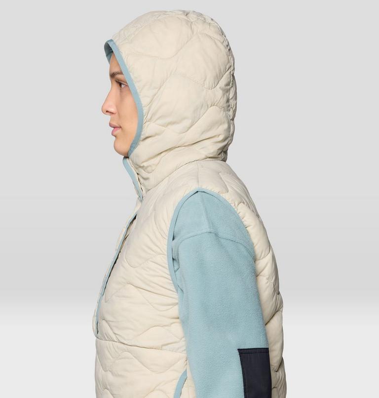 Women's Seek Out Snap Neck Vest, Color: Fossil, image 6