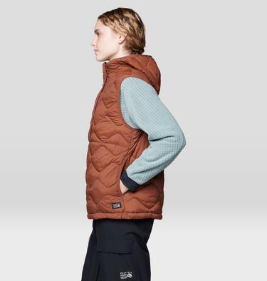 Women's Seek Out Snap Neck Vest, Color: Cocoa Brown, image 15