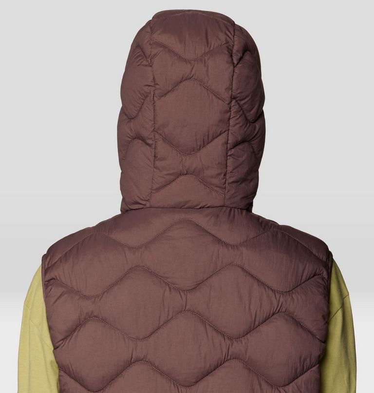 Women's Seek Out Snap Neck Vest, Color: Carob, image 7
