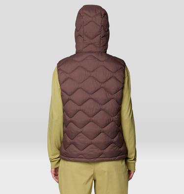 Women's Seek Out Snap Neck Vest, Color: Carob, image 6